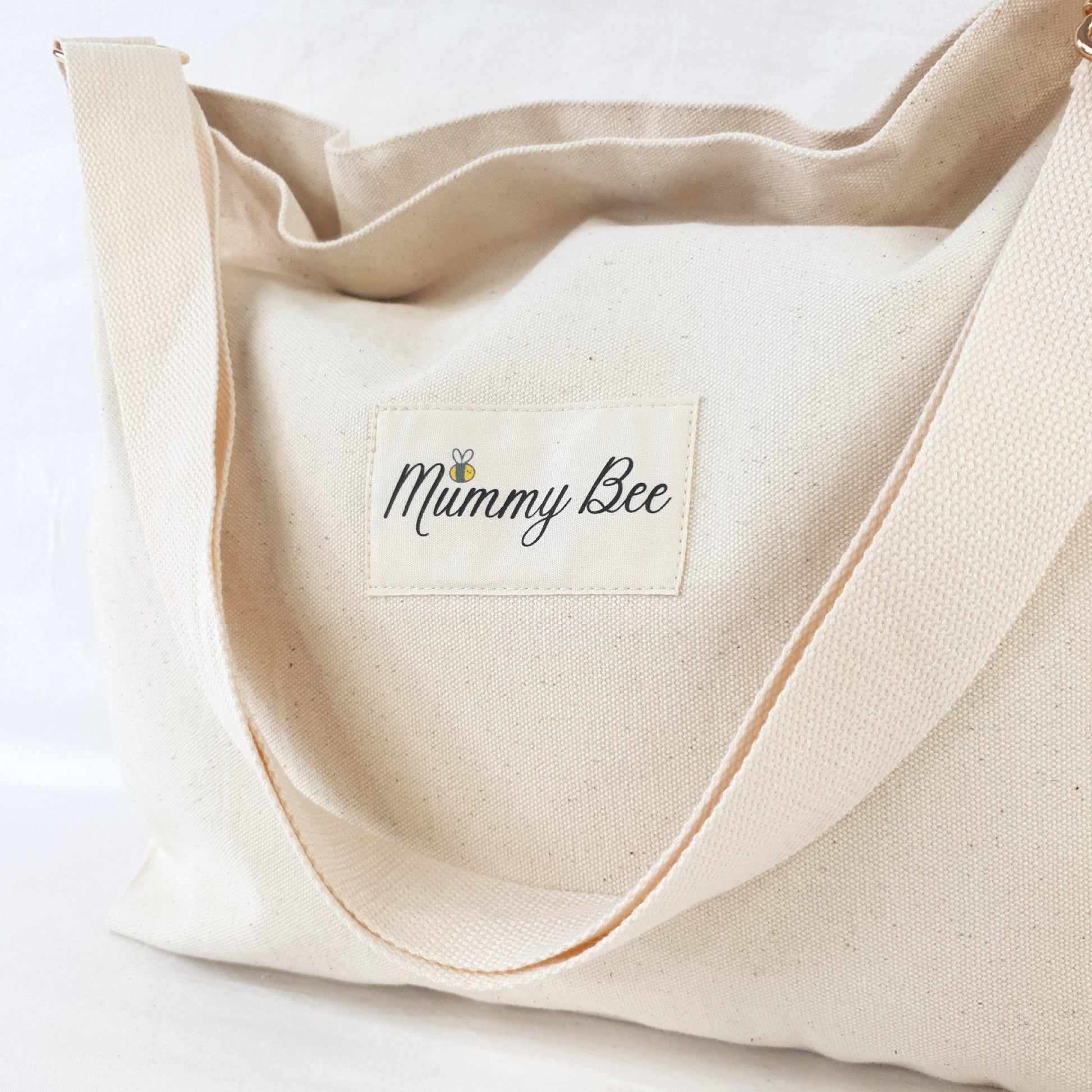 Adult's bag with mummy bee print. Mummy and Me crossbody bags